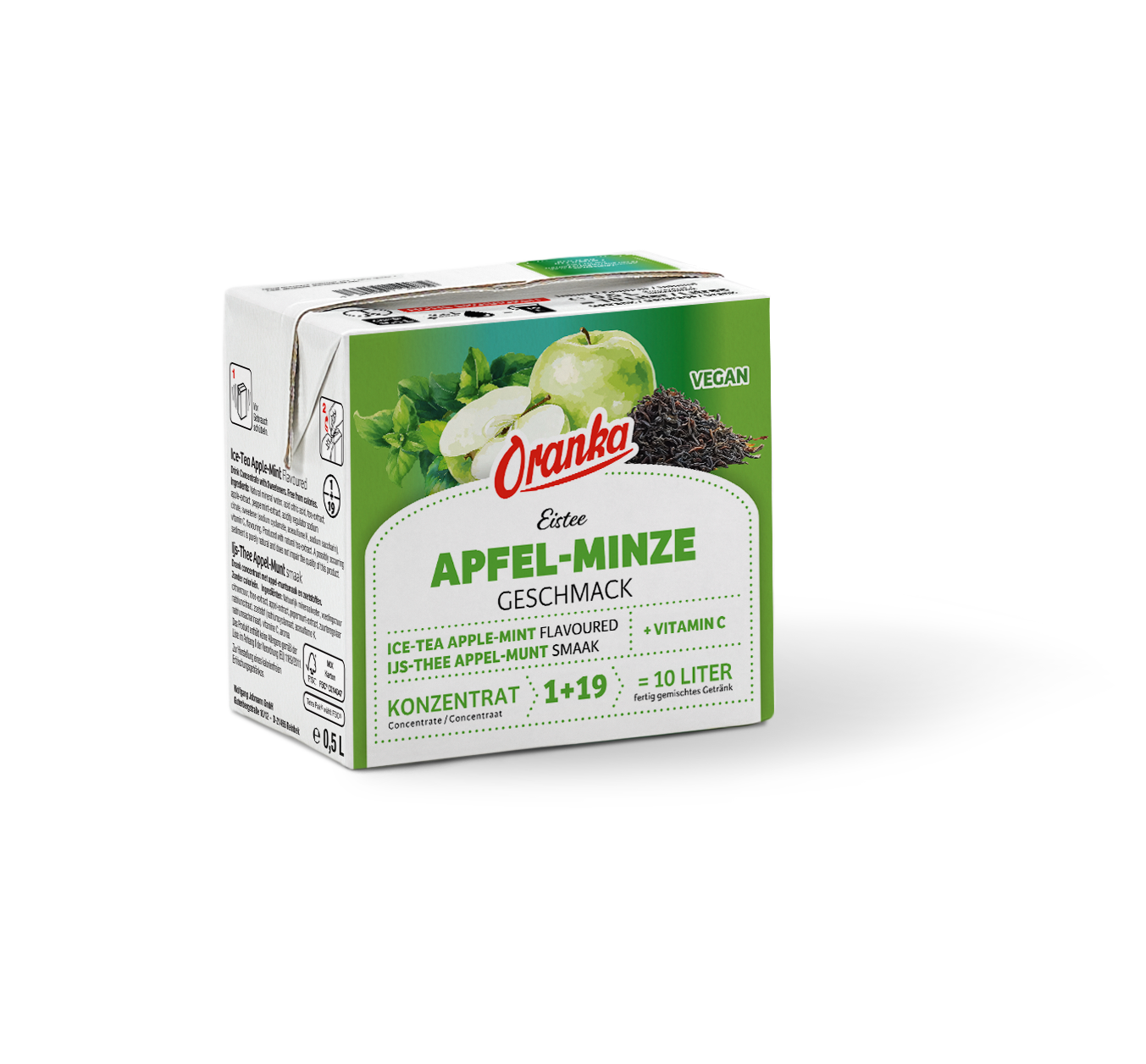 Eis-Tee Apfel-Minze