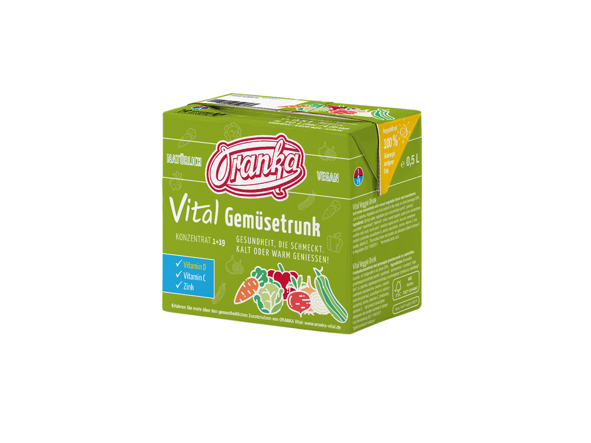 Gemüsetrunk Vital