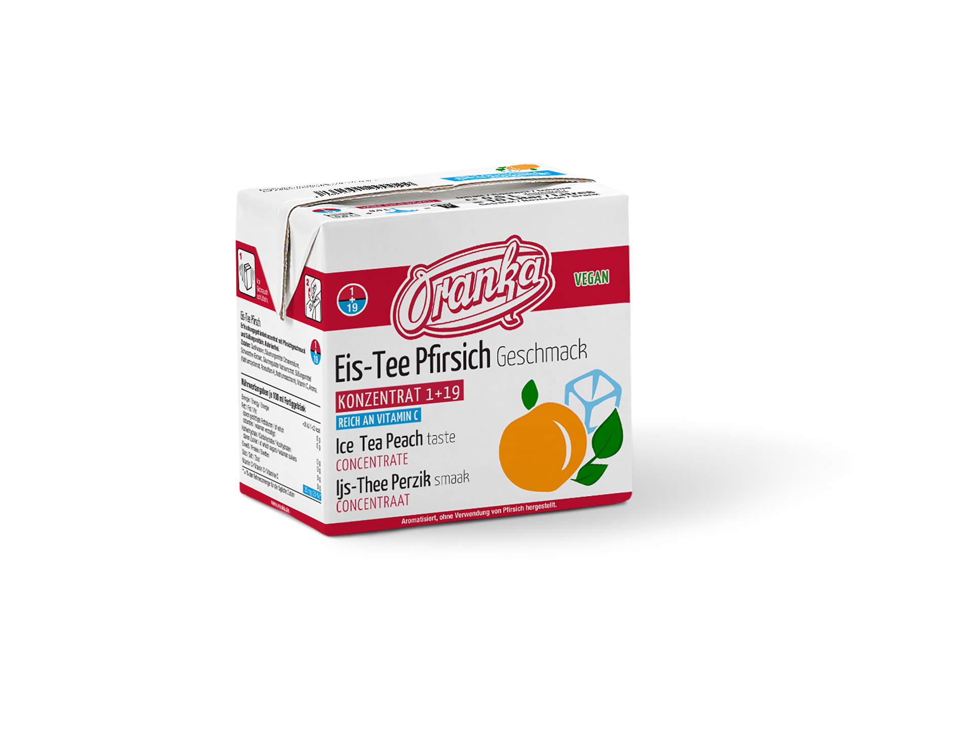 Eis-Tee Pfirsich