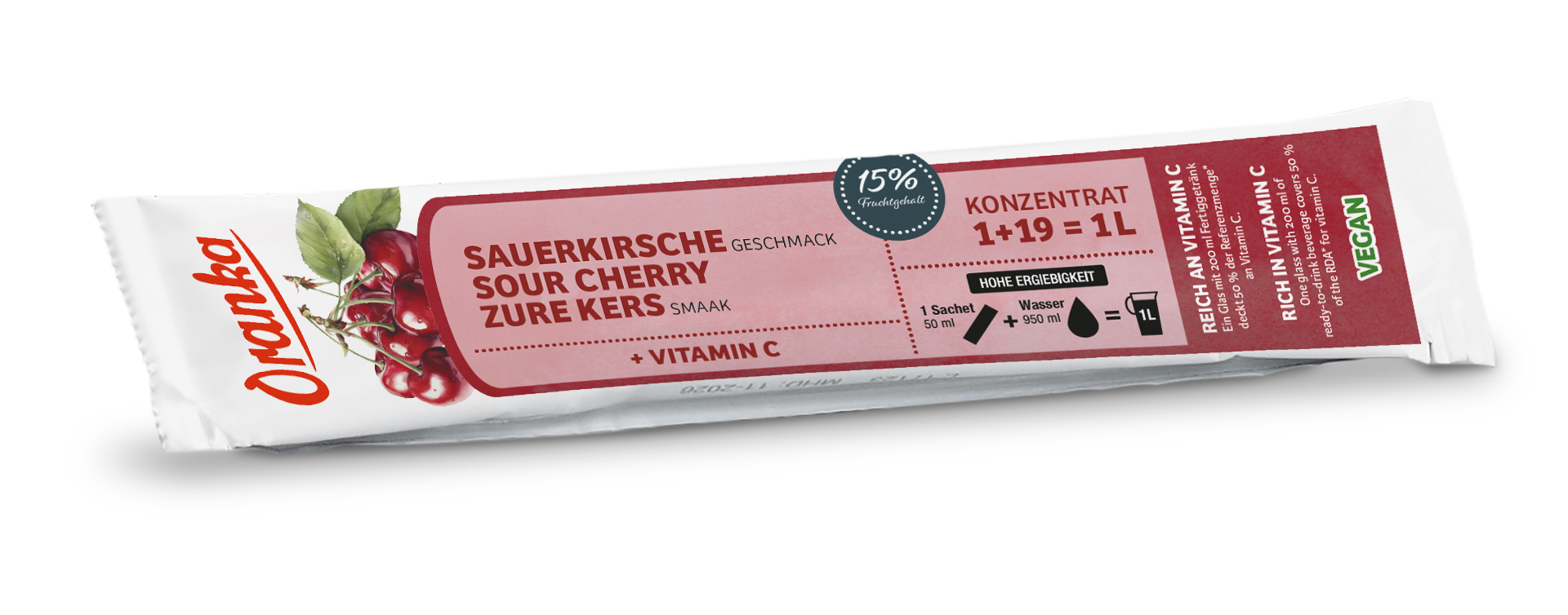 Sauerkirsche Sachet