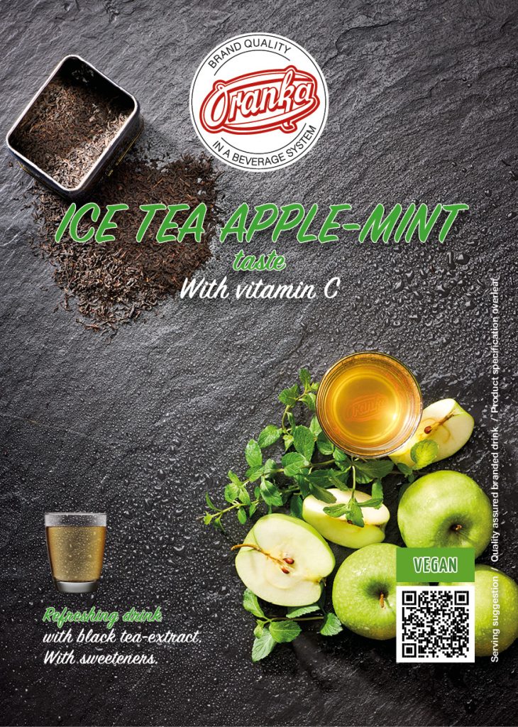ORANKA 1+19 Refreshing Drink Ice Tea Lime with Vitamin C