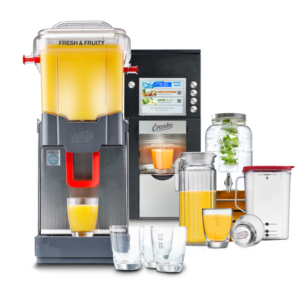 Oranka Getränker-Dispenser