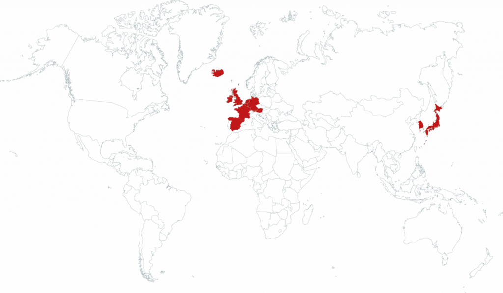 Oranka internationale Vertriebspartner